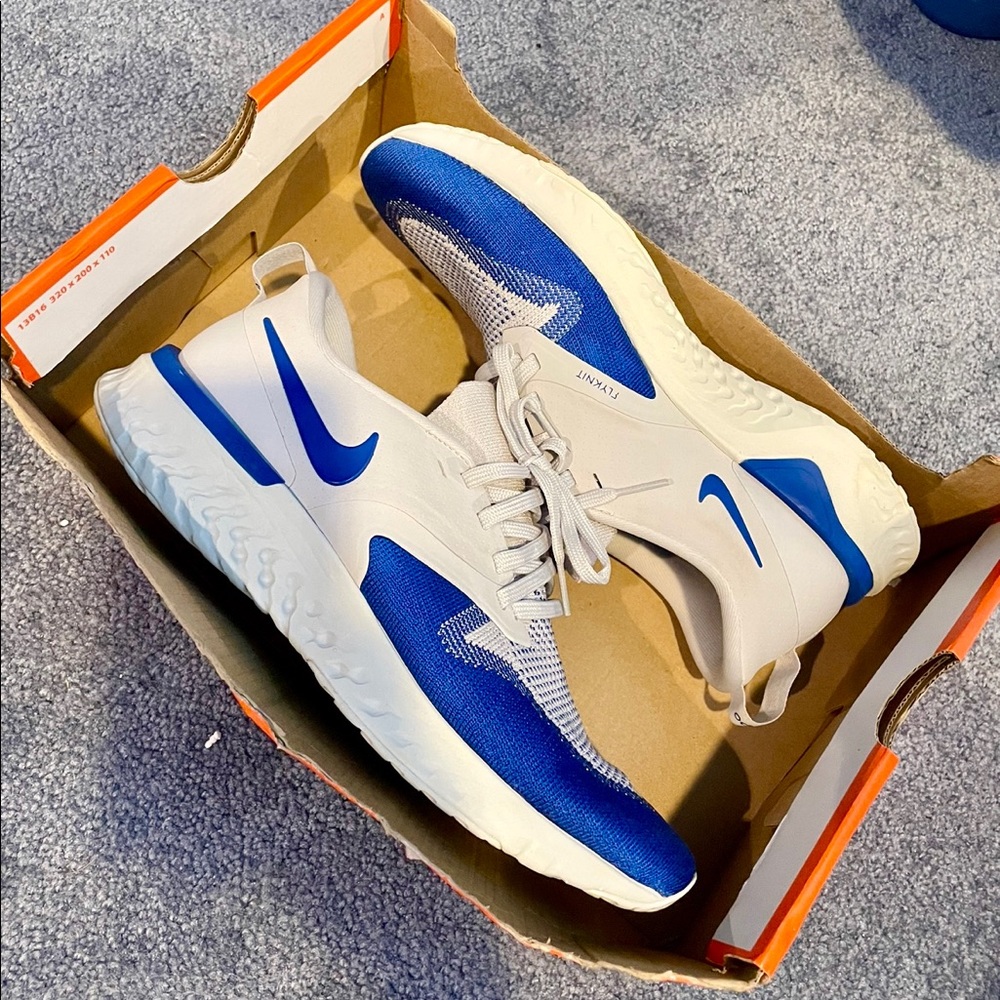 Nike odyssey react flyknit 2 Game royal blue